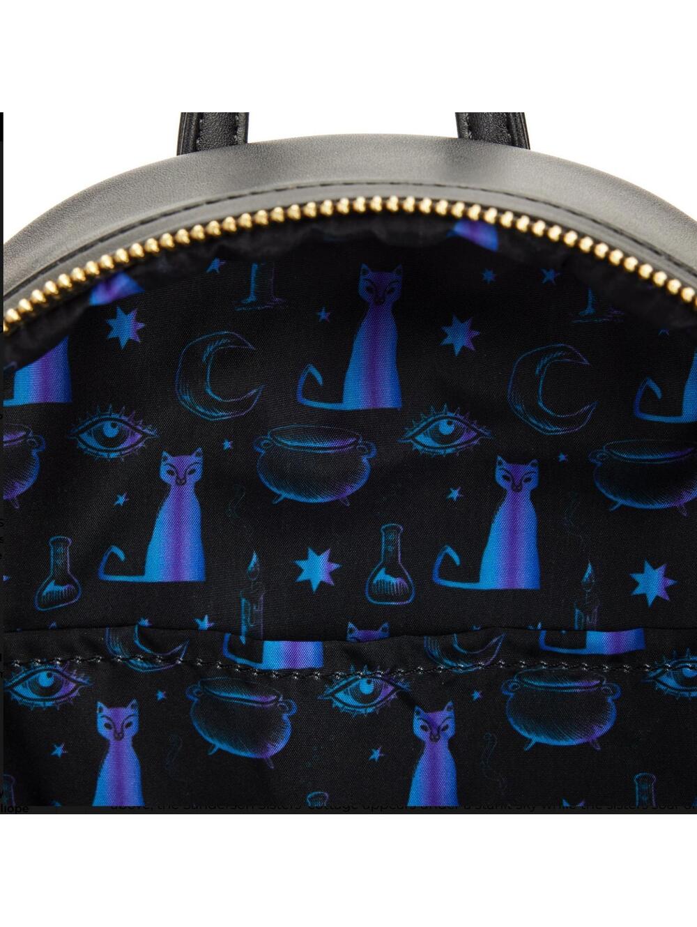Loungefly Hocus Pocus Binx Mini Backpack - Picture 6 of 9